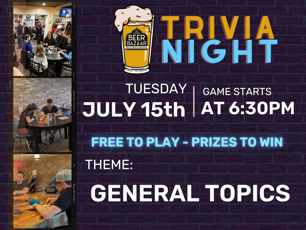 Trivia Night - General Topics